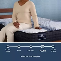Serta iComfort Aveda 12" Plush Memory Foam Tight Top - Mattress + Adjustable Base