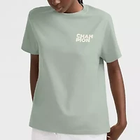 Champion Womens Crew Neck Short Sleeve Active T-Shirt