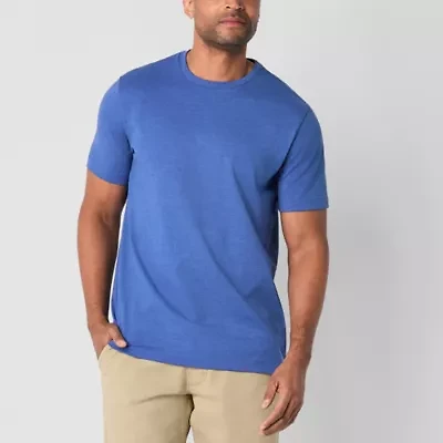 St. John's Bay Super Soft Mens Crew Neck Short Sleeve T-Shirt