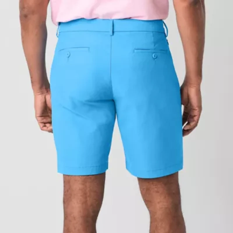 St. John's Bay Performance Mens 9" Mid Rise Moisture Wicking Chino Short