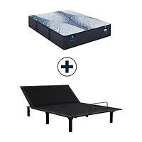 Serta iComfort Iona 13" Plush Memory Foam Tight Top - Mattress + Adjustable Base