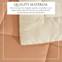 Reversible Down Alternative Comforter Set