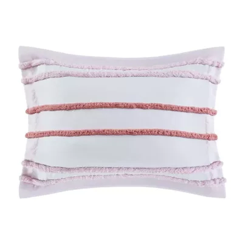 INK+IVY Kids Haisley Rainbow Stripe Complete Bedding Set with Sheets