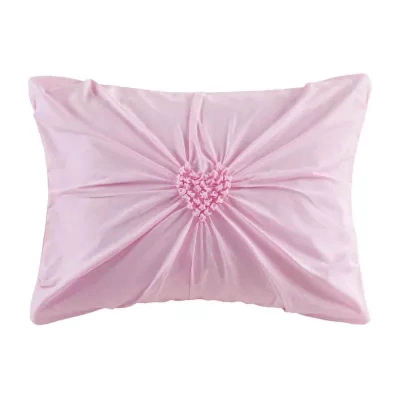 INK+IVY Kids Bella Tufted Heart Complete Bedding Set with Sheets