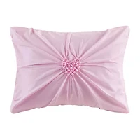 INK+IVY Kids Bella Tufted Heart Complete Bedding Set with Sheets