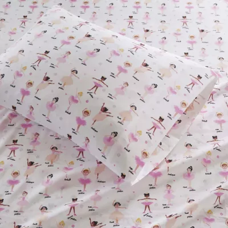 INK+IVY Kids Bella Tufted Heart Complete Bedding Set with Sheets