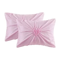 INK+IVY Kids Bella Tufted Heart Complete Bedding Set with Sheets