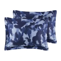 INK+IVY Kids Austin Blue Camo Complete Bedding Set with Sheets