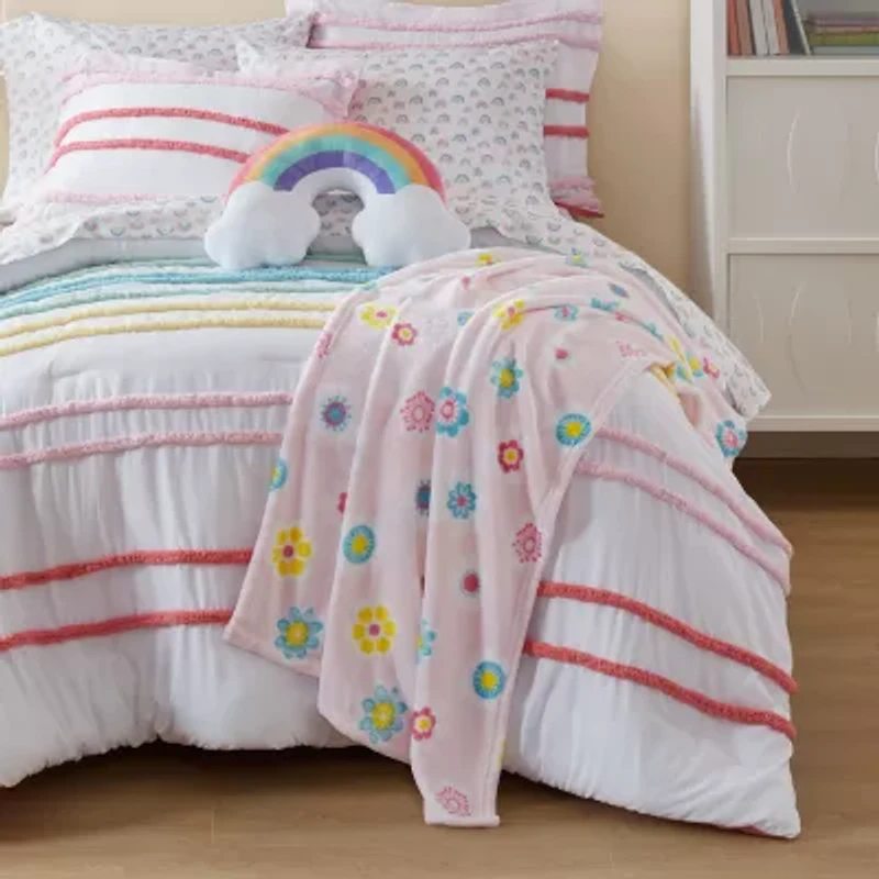 INK+IVY Kids Floral Throw