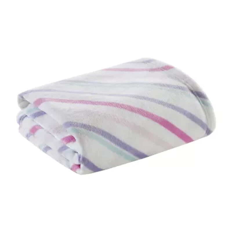 INK+IVY Kids Multi Stripe Throw