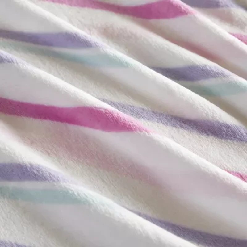 INK+IVY Kids Multi Stripe Throw