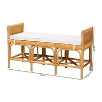 Nairi Rattan Bench