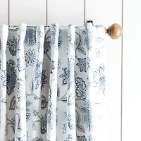 Martha Stewart Jakarta Back Tab Blackout Set of 2 Curtain Panel