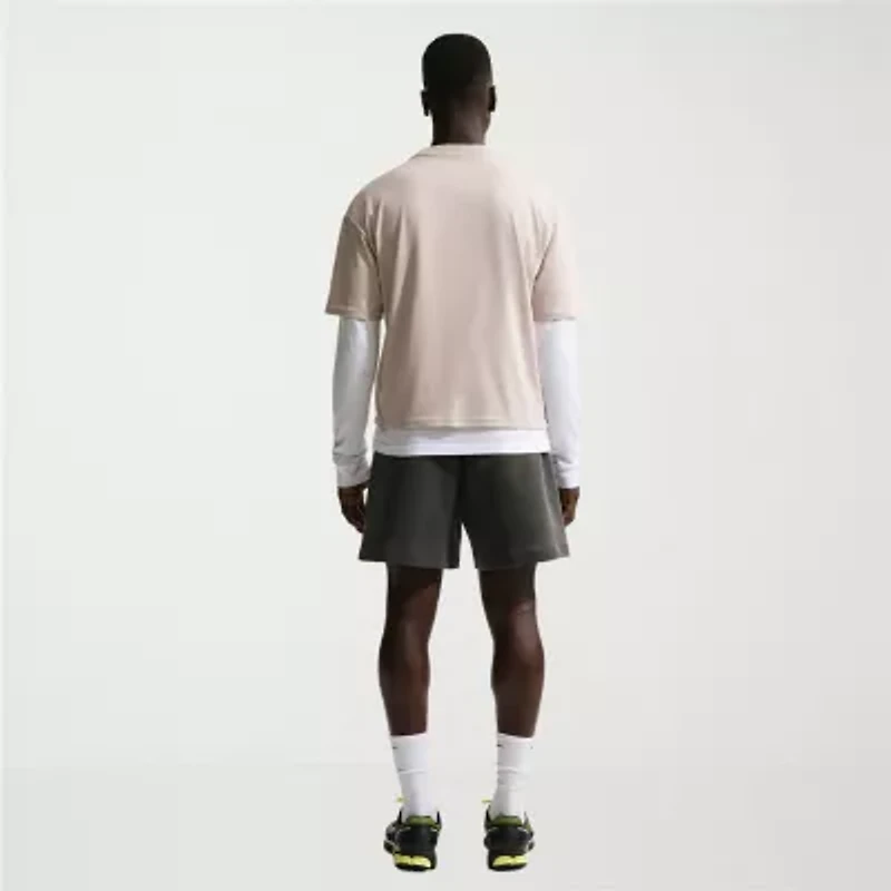 Nike Mens Crew Neck Long Sleeve Active Big and Tall T-Shirt