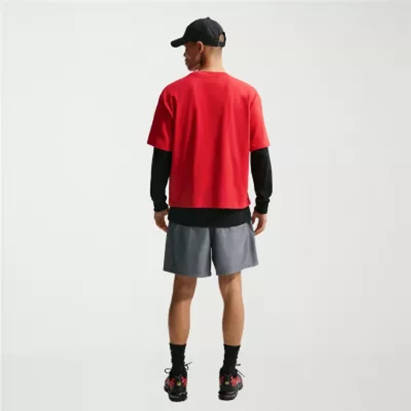 Nike Mens Crew Neck Long Sleeve Active Big and Tall T-Shirt