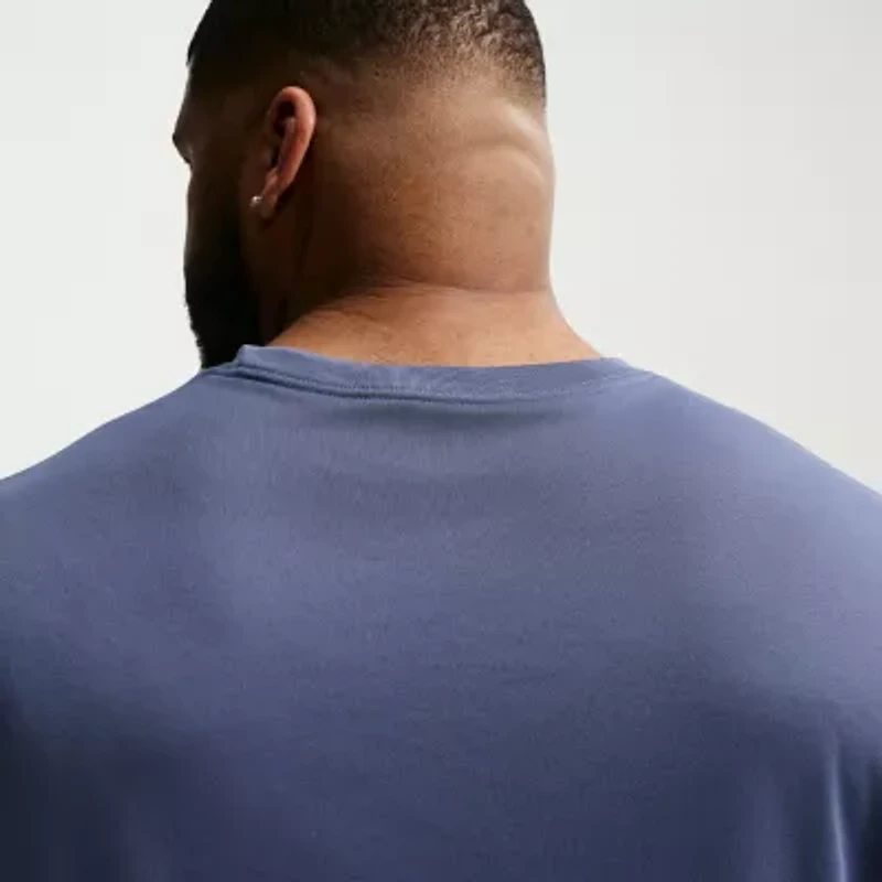 Nike Mens Crew Neck Short Sleeve Quick Dry Active Big and Tall T-Shirt