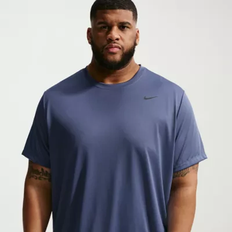 Nike Mens Crew Neck Short Sleeve Quick Dry Active Big and Tall T-Shirt