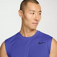 Nike Mens Crew Neck Sleeveless Big and Tall Muscle T-Shirt