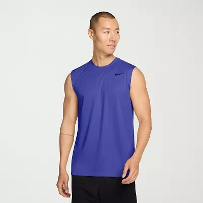 Nike Mens Crew Neck Sleeveless Big and Tall Muscle T-Shirt