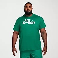 Nike Just Do It Mens Crew Neck Short Sleeve Active Big and Tall T-Shirt