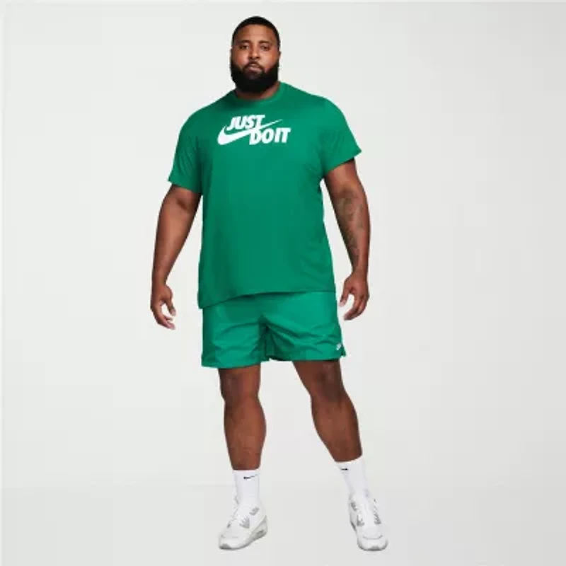 Nike Just Do It Mens Crew Neck Short Sleeve Active Big and Tall T-Shirt