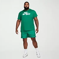 Nike Just Do It Mens Crew Neck Short Sleeve Active Big and Tall T-Shirt