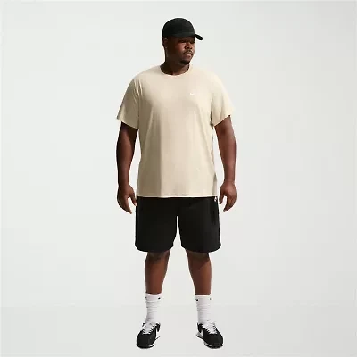 Nike Club Embroidered Logo Mens Crew Neck Short Sleeve Active Big and Tall T-Shirt
