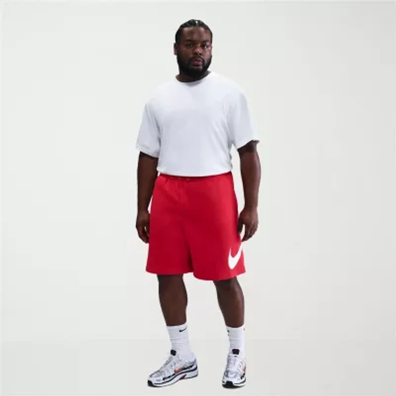 Nike Club Mens Big and Tall 11" Fleece Basketball Short