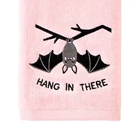 Saturday Knight Hang In Ther Bat Hand Towel 2-pc. Hand Towel