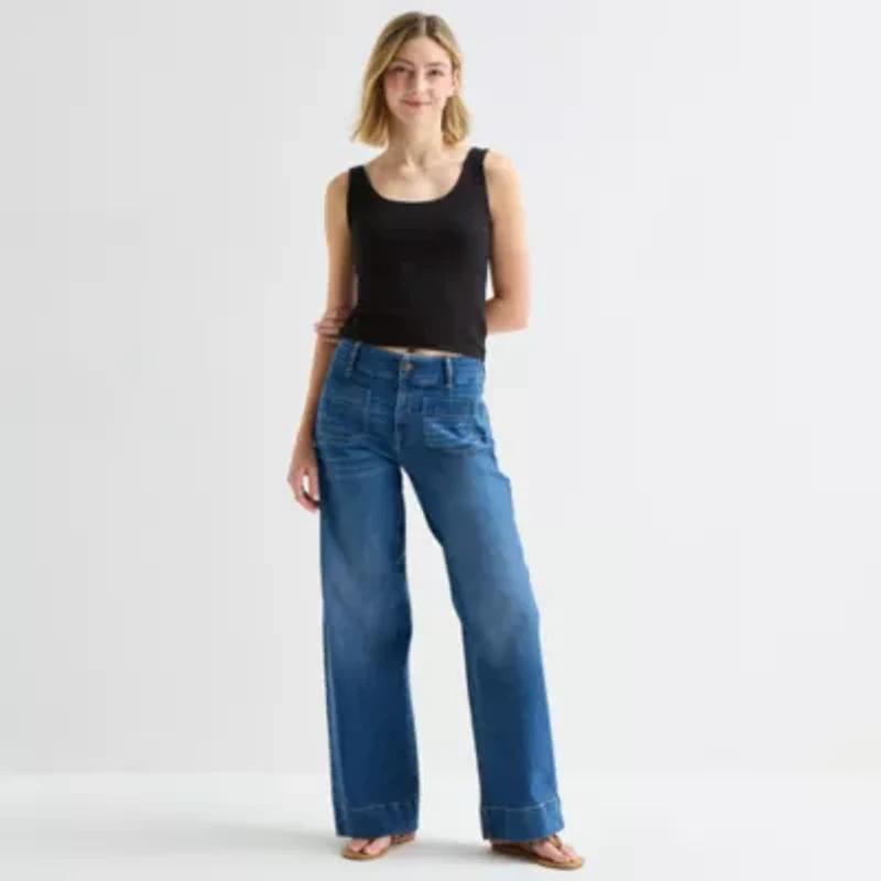 a.n.a Womens Tall U Neck Sleeveless Tank Top