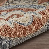 Daisy Frey Floral Hand Tufted Indoor Round Area Rug