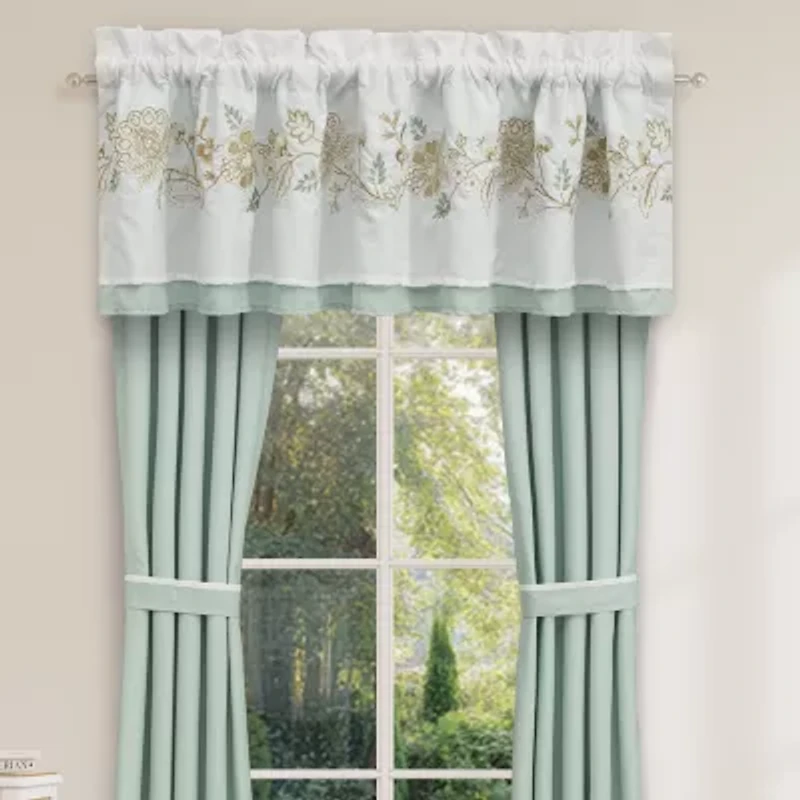 Royal Court Spring Social Rod Pocket Valance