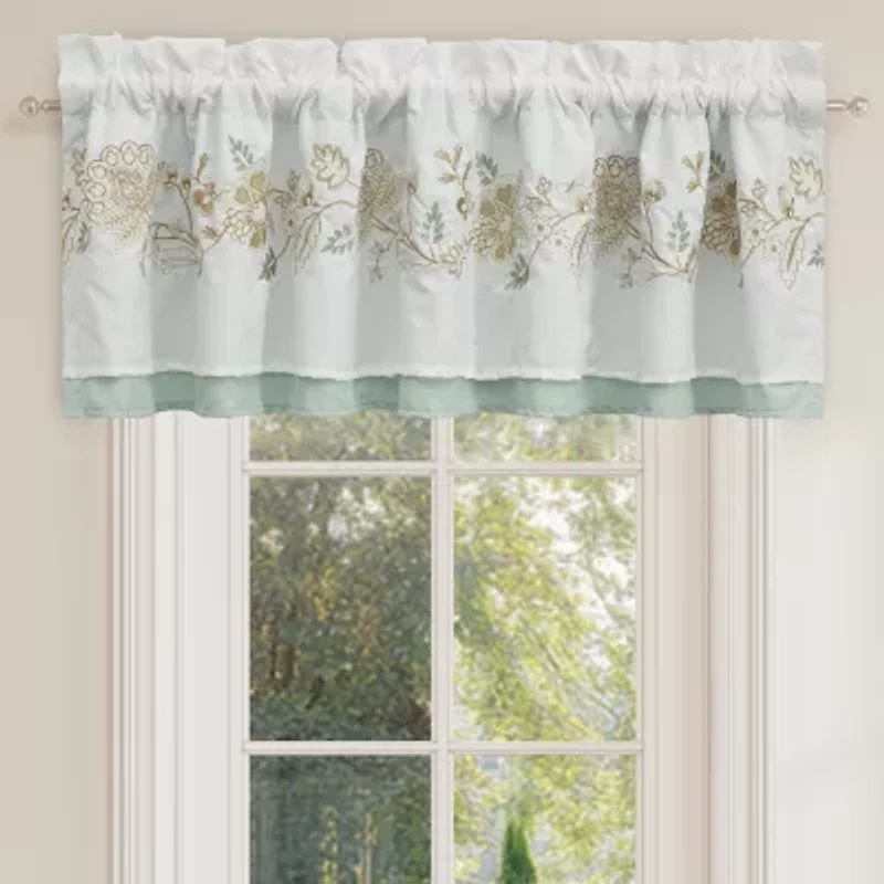 Royal Court Spring Social Rod Pocket Valance