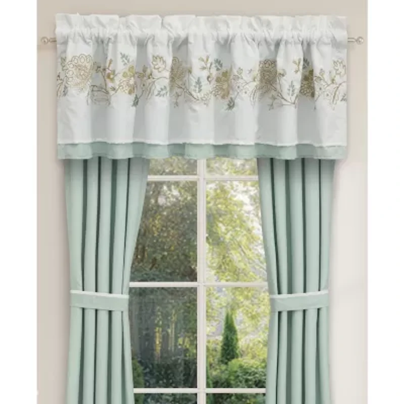 Royal Court Spring Social Rod Pocket Valance