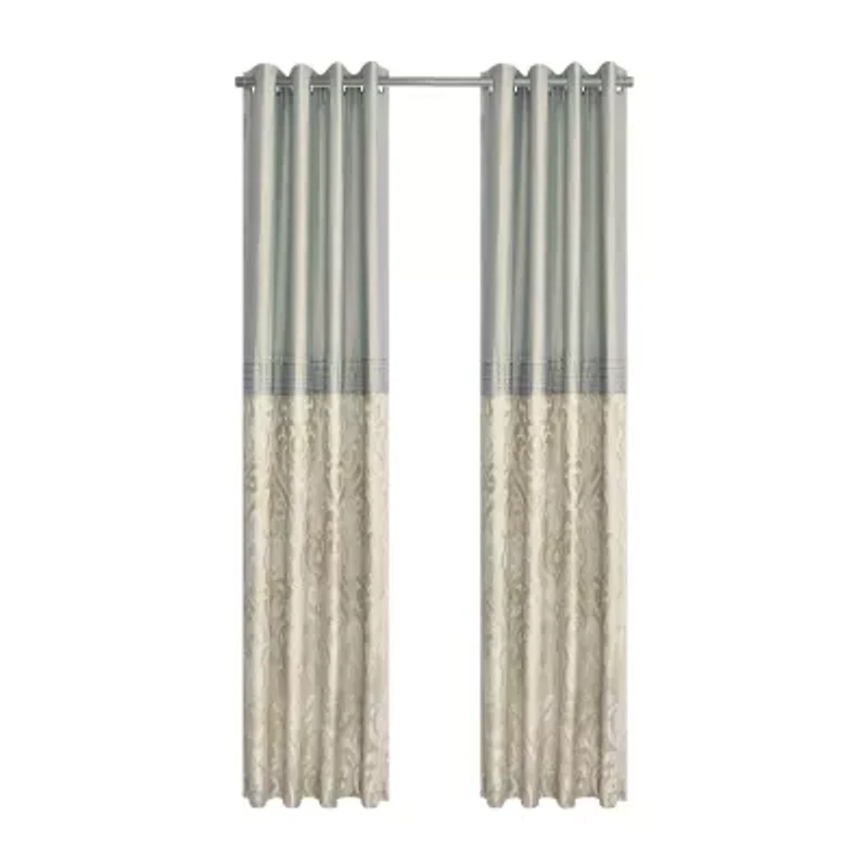 Royal Court Calmfield Grommet Top Room Darkening Set of 2 Curtain Panel