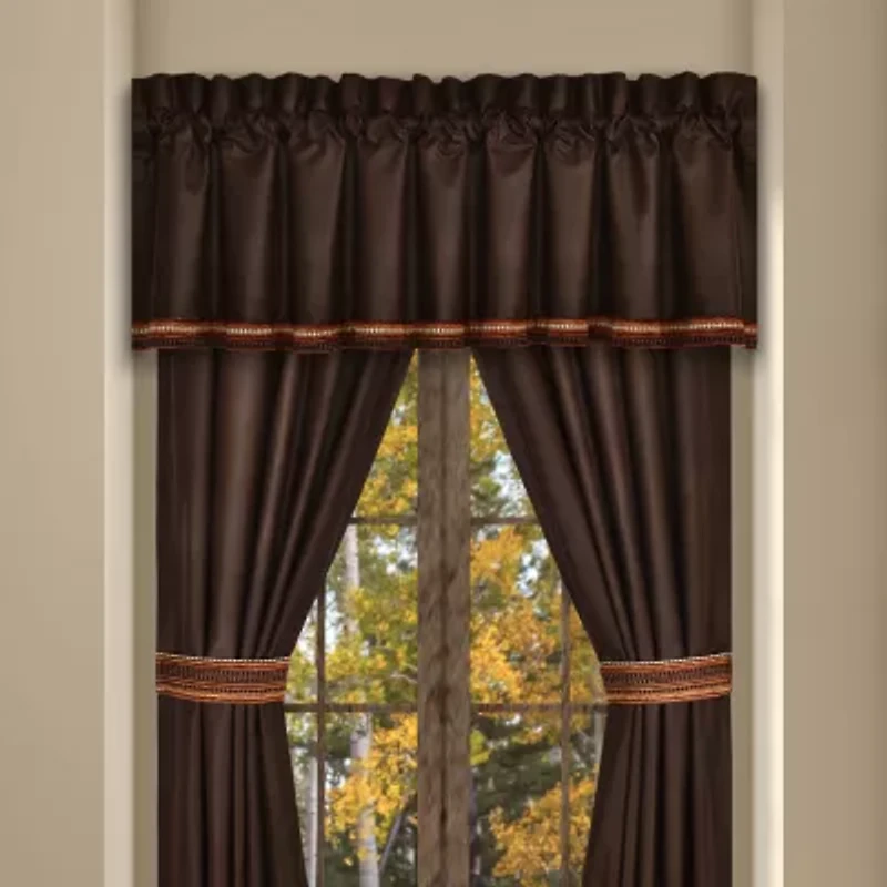 Queen Street Solstice Rod Pocket Valance