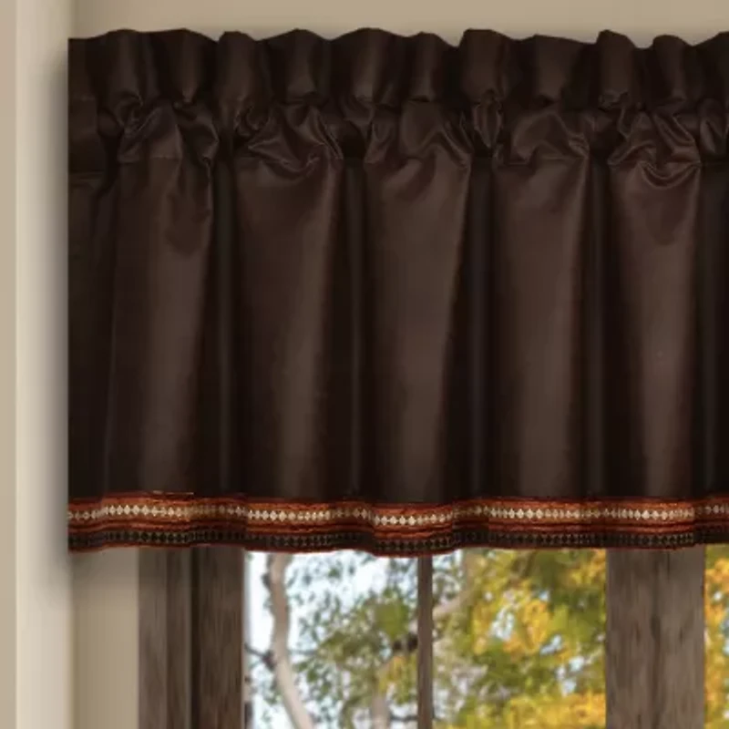 Queen Street Solstice Rod Pocket Valance