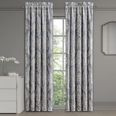 Queen Street Kaela Rod Pocket Room Darkening Set of 2 Curtain Panel