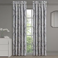 Queen Street Kaela Rod Pocket Room Darkening Set of 2 Curtain Panel