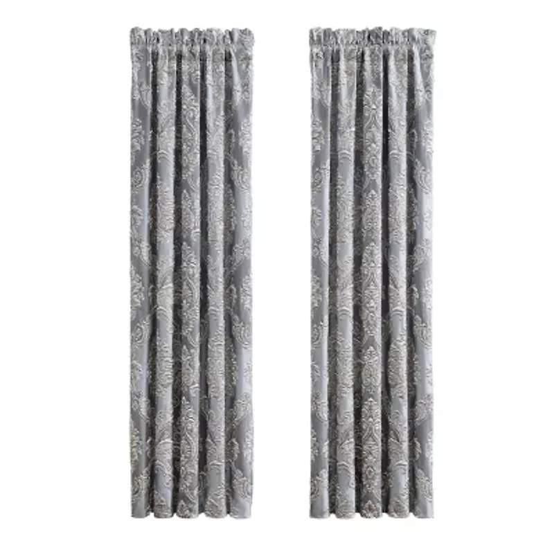 Queen Street Kaela Rod Pocket Room Darkening Set of 2 Curtain Panel