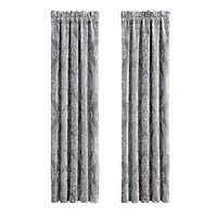 Queen Street Kaela Rod Pocket Room Darkening Set of 2 Curtain Panel