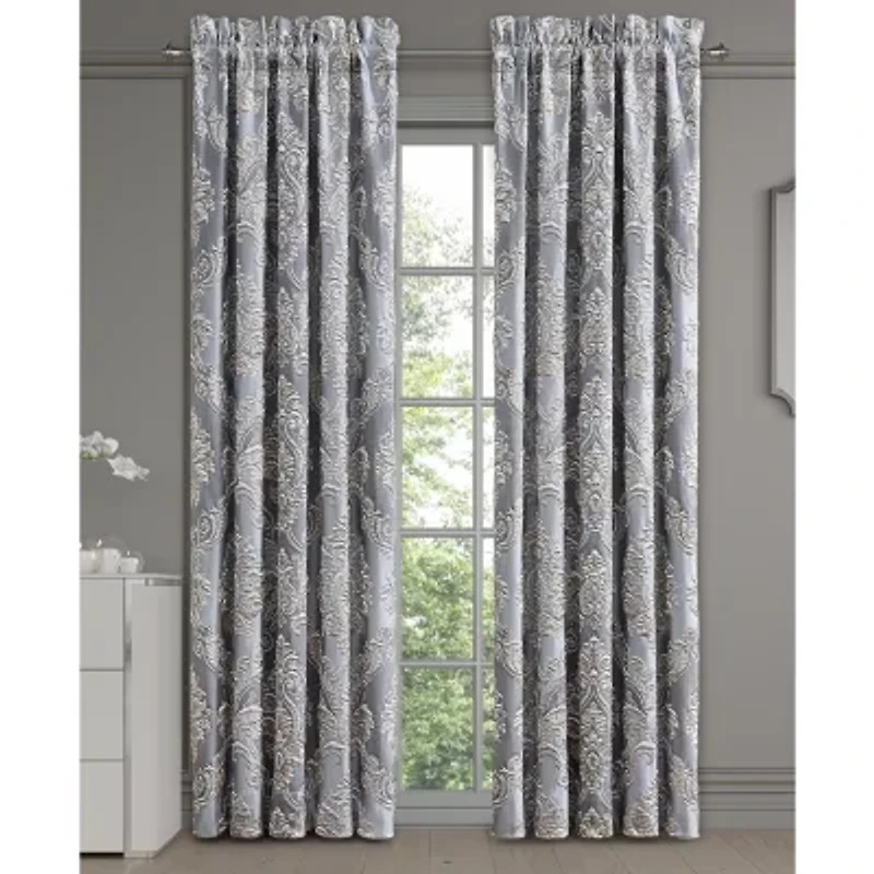 Queen Street Kaela Rod Pocket Room Darkening Set of 2 Curtain Panel