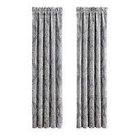 Queen Street Kaela Rod Pocket Room Darkening Set of 2 Curtain Panel