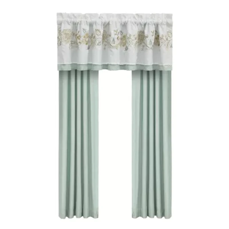 Royal Court Spring Social Rod Pocket Room Darkening Set of 2 Curtain Panel
