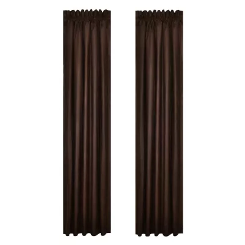Queen Street Solstice Rod Pocket Room Darkening Set of 2 Curtain Panel
