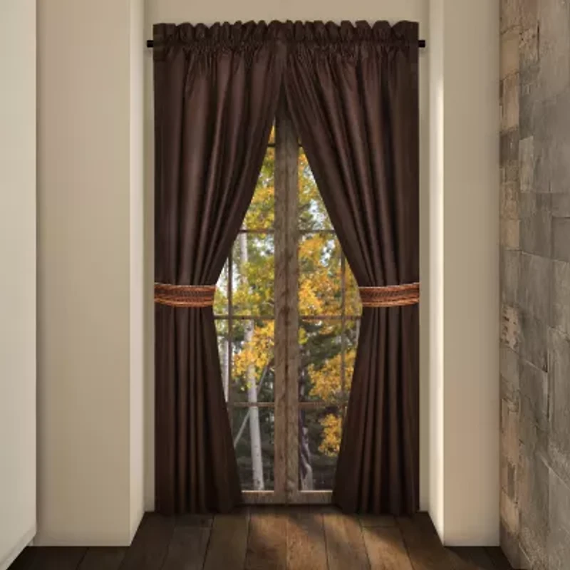 Queen Street Solstice Rod Pocket Room Darkening Set of 2 Curtain Panel