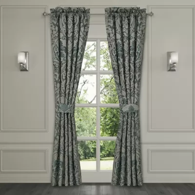 Queen Street Renee Rod Pocket Room Darkening Set of 2 Curtain Panel