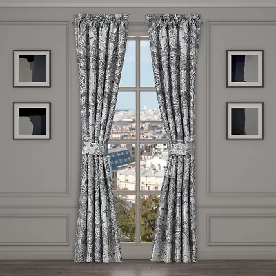Royal Court Lisbon Rod Pocket Room Darkening Set of 2 Curtain Panel