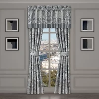 Royal Court Lisbon Rod Pocket Room Darkening Set of 2 Curtain Panel