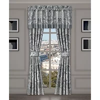 Royal Court Lisbon Rod Pocket Room Darkening Set of 2 Curtain Panel